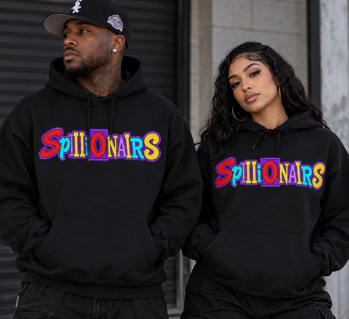 Spillionairs “Magazine” Hoodie (Black)