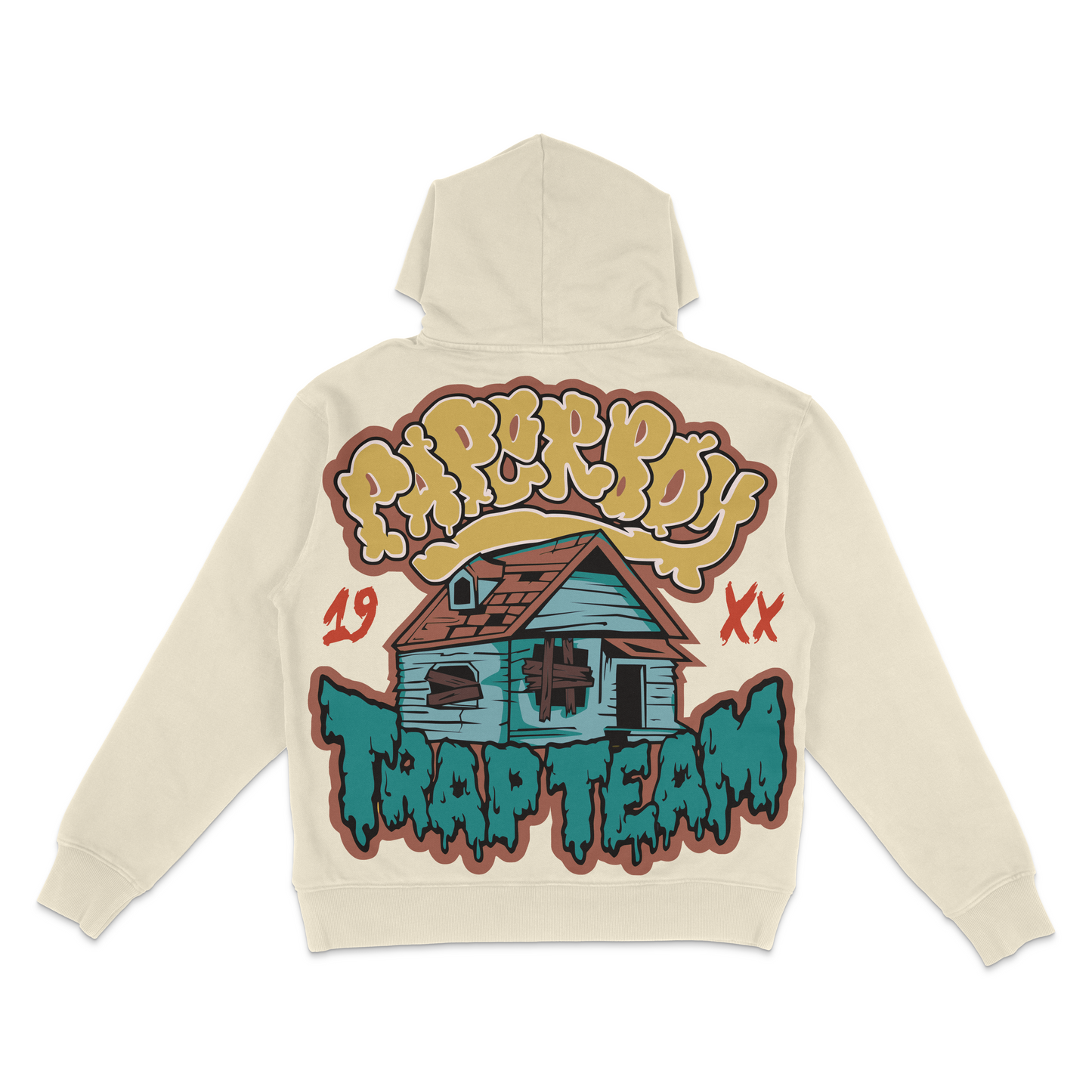 Paperboy Pay Homage Welton St. Cafe Hoodie (Cream)
