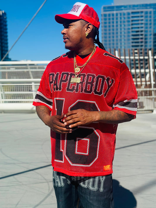 Red/Black Paperboy Practice Jersey