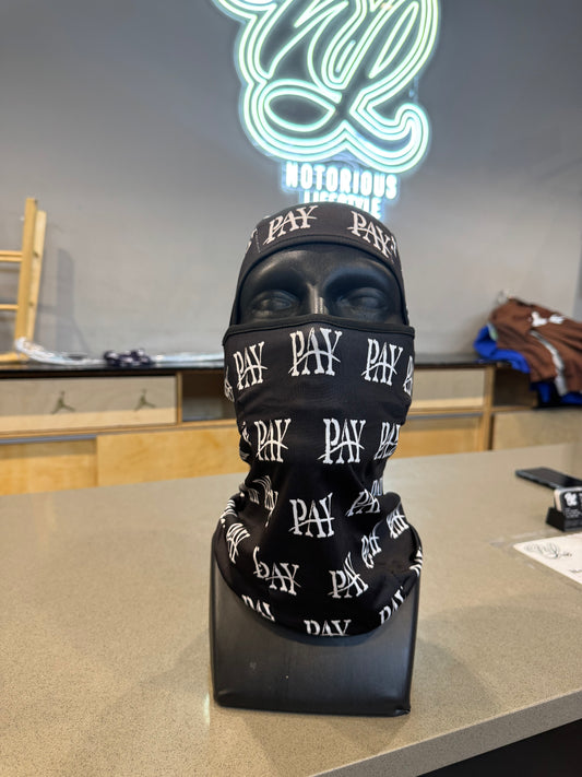 Pay Sheisty Mask Black/White