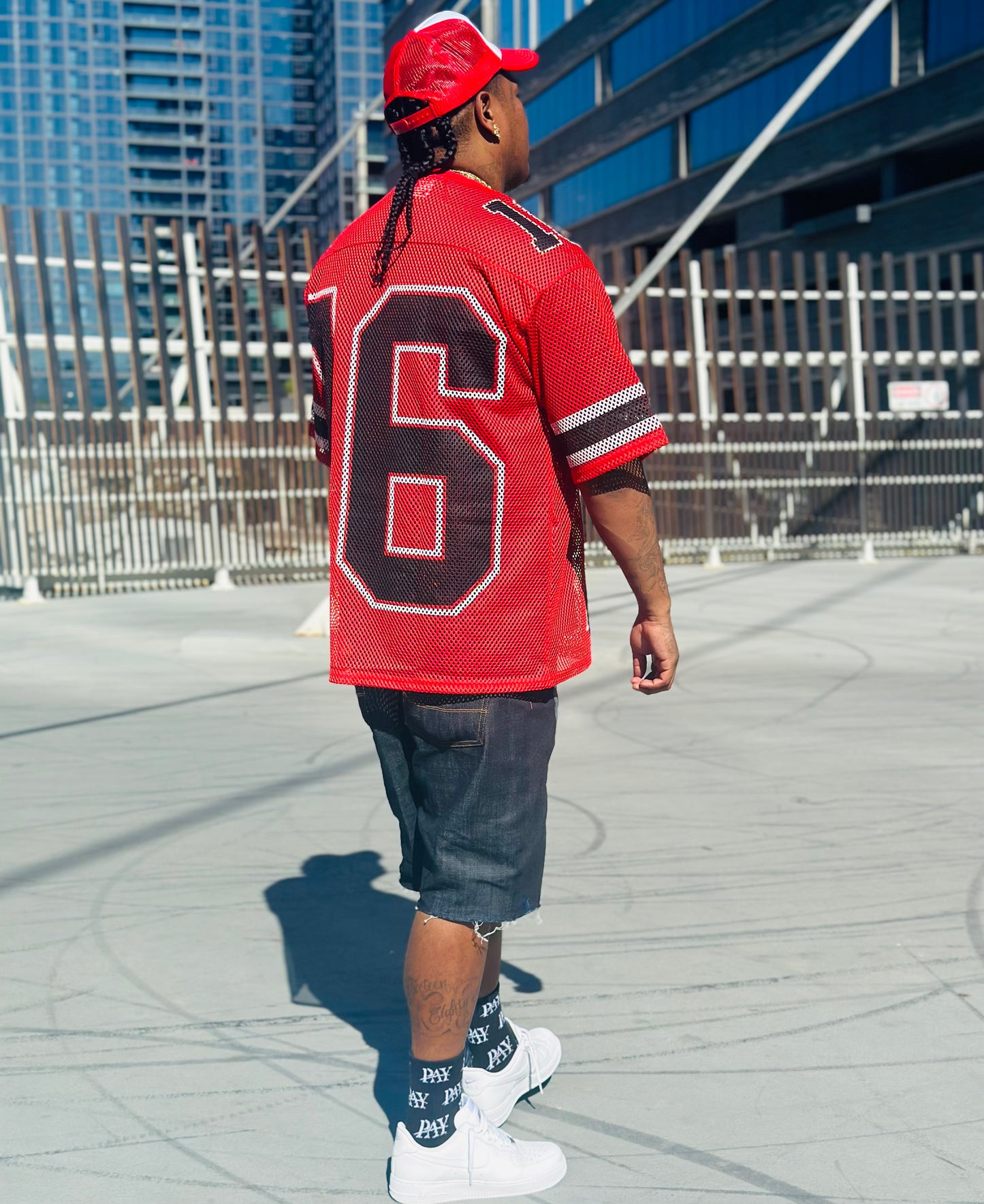 Red/Black Paperboy Practice Jersey