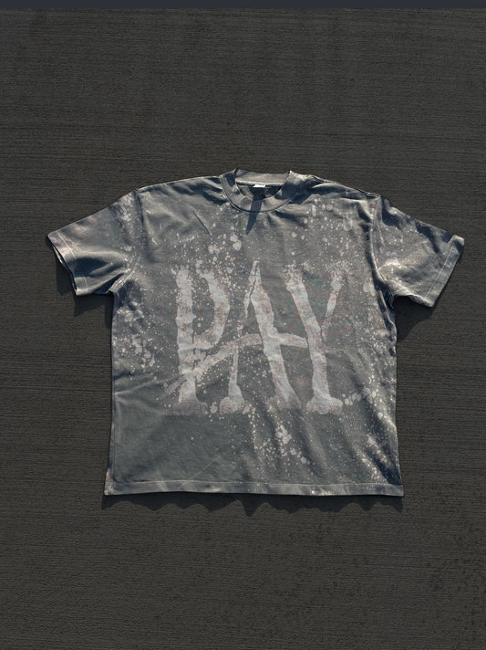 Paperboy PAY Handcrafted Tee (Gray)