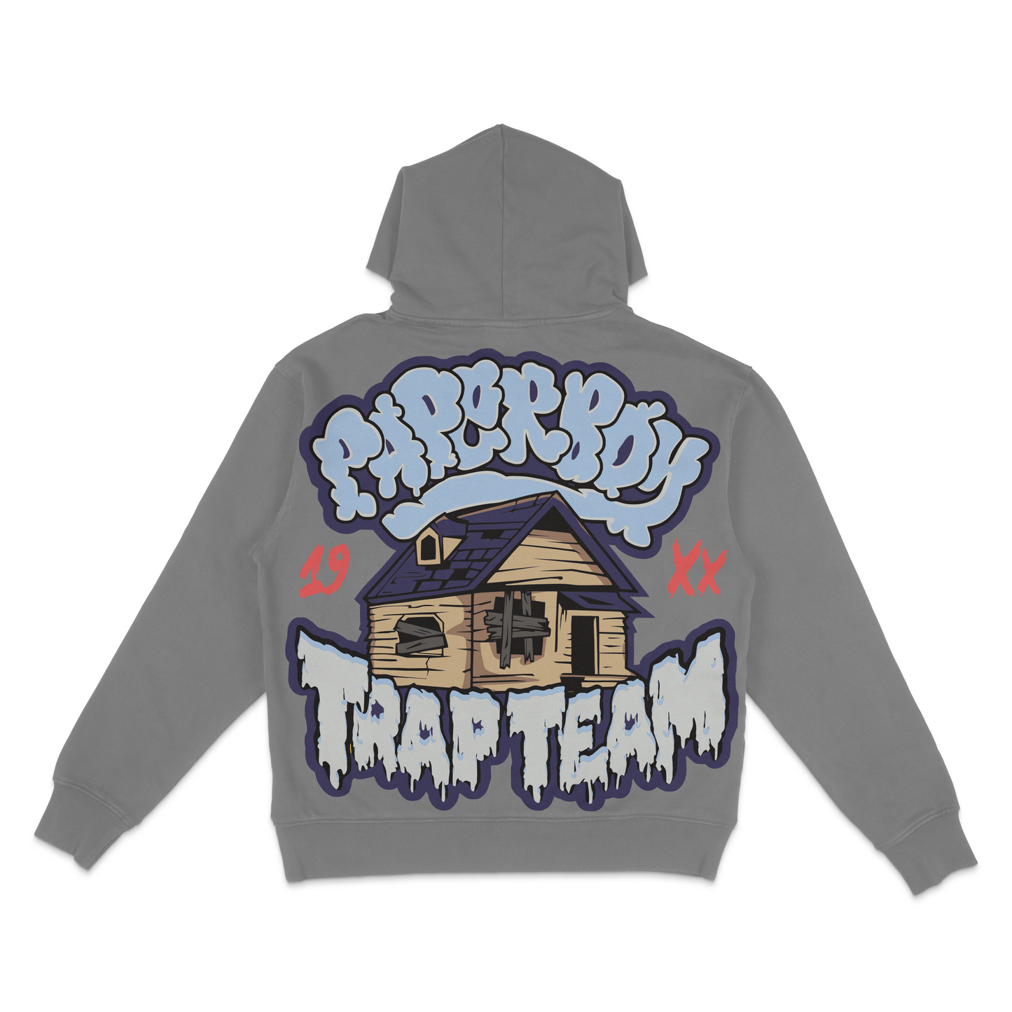 Paperboy Pay Homage Crown Market Hoodie (Gray)